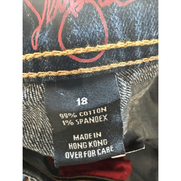 Venezia By Lane Bryant Wide Straight Leg Denim Jeans Women's Size‎ 18 NWT - Picture 13 of 16